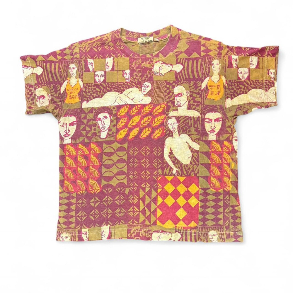 Vicky Basic Concept multi-coloured graphic tee size small